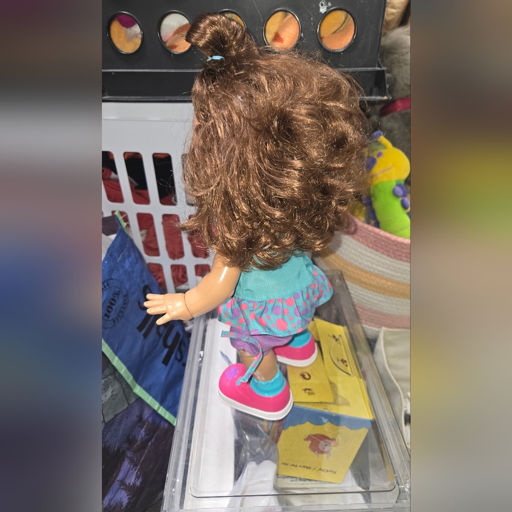 HASBRO Baby Alive Brown Wanna Walk Interactive Talking Walking Doll CUTE & RARE - Picture 3 of 7